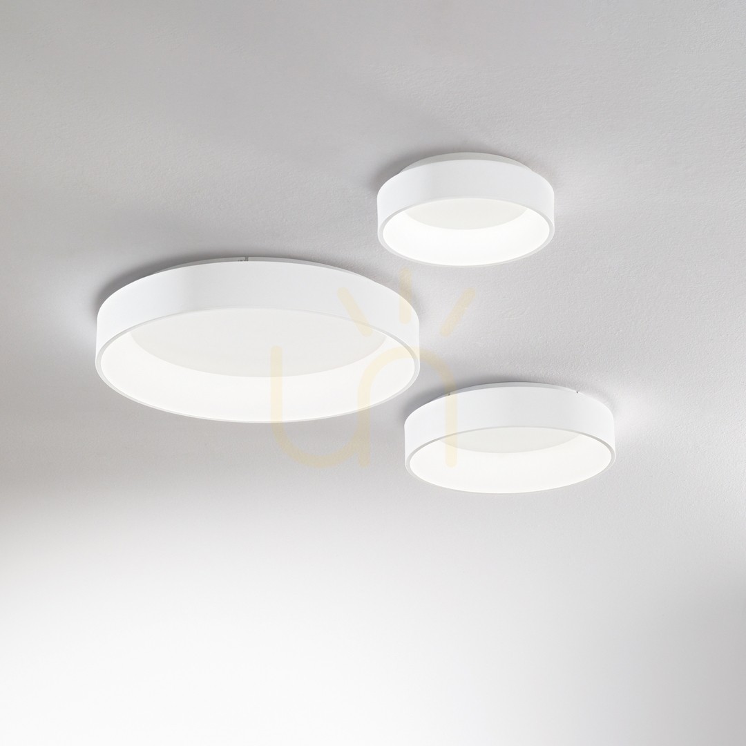 Obejrzyj Plafon LED Ideallux Ziggy 293790 biały 43W 59,5 cm Plafon LED Ideallux Ziggy 293790 biały 43W 59,5 cm