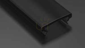 Klosz do profilu LED LUMINES HIGH PMMA czarny 1 m small 0