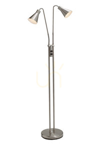 Lampa podłogowa Markslojd ODENSE 2L szara metalowa 150 cm 102241 small 0