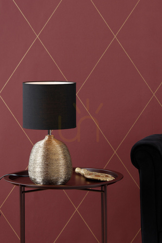 Sprawdź Lampa stołowa Markslojd OSCAR 107068 czarno-złota ceramiczna E27 1-punktowa