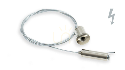 Sprawdź ZAWIESIE PRZEWODZĄCE - KOMPLET 1250mm, 0,5 mm2