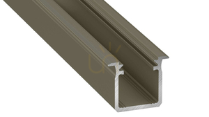 Profil LED LUMINES typ G inox anodowany 1 m small 0
