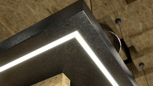 Profil LED LUMINES typ B inox anodowany 3 m small 4
