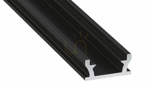 Profil LED wpuszczany LUMINES TERRA czarny lakierowany 1 m small 0