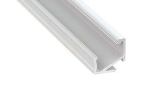 Kątowy profil LED LUMINES H, biały lakierowany, 3 m small 0