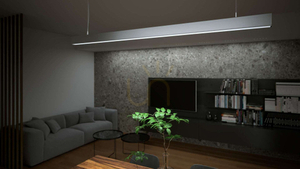 Profil LED LUMINES typ Claro czarny lakierowany 2 m small 3