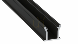 Profil LED Lumines RUNO wpuszczany czarny lakierowany 2,02 m small 0