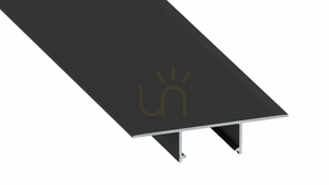 Profil LED LUMINES typ Plato czarny lakierowany 2 m small 0