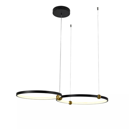 Sprawdź Lampa Wisząca Kido M LED czarny PL0139