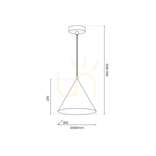 Sprawdź Lampa Wisząca Bosco 1x E27