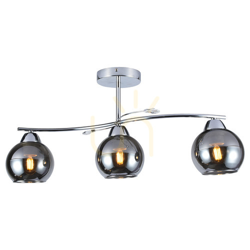 Sprawdź Lampa sufitowa Connor 3x E27 chrom