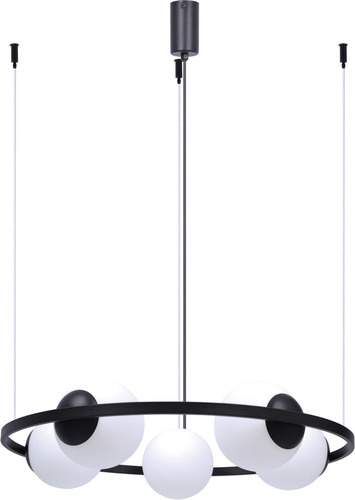 Sprawdź Lampa wisząca Zuma Line ORBIT 5011 czarna 5xE27