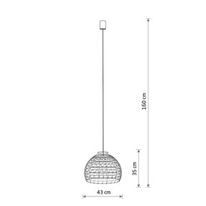 Lampa Wisząca BOHO M 11151 Nowodvorski small 7