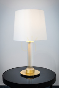 Lampa Stołowa Argon Hampton Transparentna 8540 E27 small 3
