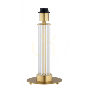 Lampa stołowa ARGON Hampton transparentna szkło mosiądz 8541 small 3