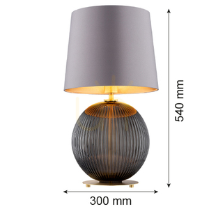 Lampa Stołowa Argon Hamilton Przydymiona 8539 small 4