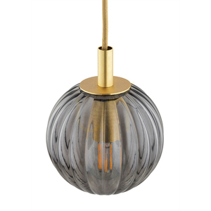 Lampa wisząca Argon Paloma dymna mosiądz szczotkowany 8512 small 3