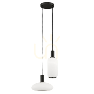 Lampa Wisząca Argon Sagunto Plus Biała Czarna E27 IP20 7214 small 0