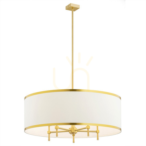 Sprawdź Żyrandol Argon Abbano biały mosiężny 5xE14 700 mm 2127
