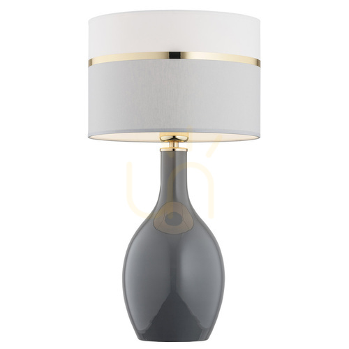 Sprawdź Lampa Stołowa ARGON BEJA Biało-Szara Złota 4360 E27