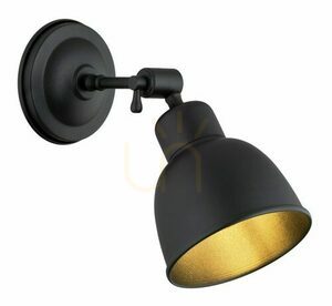 Kinkiet Argon EUFRAT czarny E27 IP20 3185 small 3