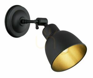 Kinkiet Argon EUFRAT czarny E27 IP20 3185 small 7