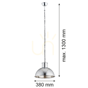 Lampa wisząca Argon Eufrat chrom 3294 E27 IP20 small 2