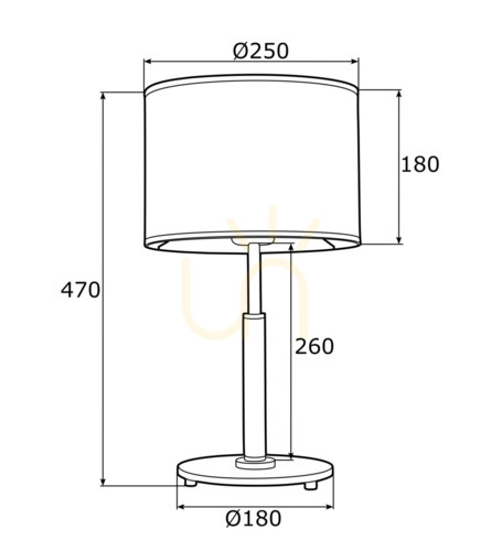 Sprawdź Lampa stołowa Argon KASER biała mosiądz 4286