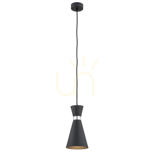 Sprawdź Lampa Wisząca Argon LUKKA Czarna 3896 E27 IP20