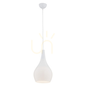 Lampa Wisząca Argon Santana Biała Opal E27 IP20 3996 small 0