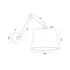 Kinkiet Argon Zakyntos czarny 1xE27 15W IP20 3547 small 2