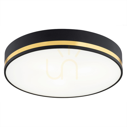 Sprawdź Plafon Argon Amore czarny złoty 35 cm E27 IP20 7041