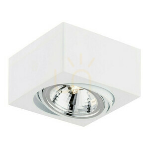 Plafon Argon RODOS 263 biały kwadratowy regulowany 1xG9 6W small 0