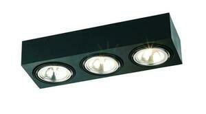 Plafon Argon Rodos 1119 czarny G9 3x6W IP20 żelazo lakierowane small 0
