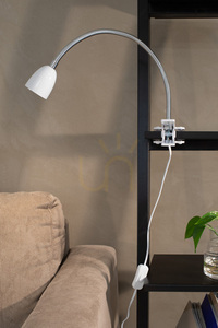 Lampka zaciskowa Markslojd Tulip 106091 biała LED 3W small 1