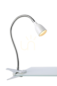 Lampka zaciskowa Markslojd Tulip 106091 biała LED 3W small 0