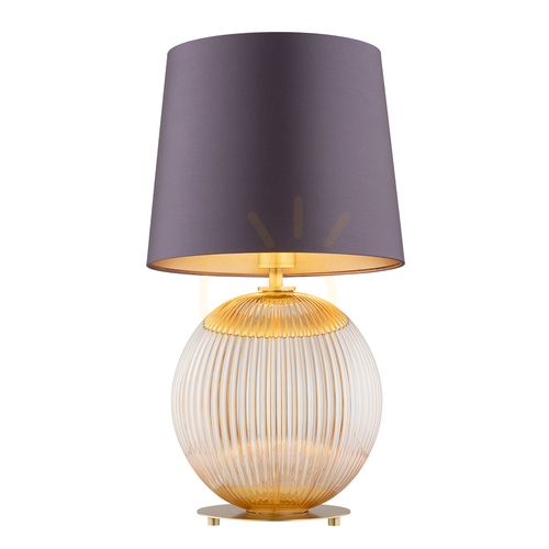 Sprawdź Lampa stołowa Argon Hamilton fioletowa E27 8537