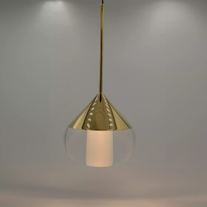 Lampa wisząca do łazienki IP44 SUZA złota PL0103-GD - YASKR small 0