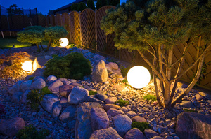 Zestaw kule ogrodowe Lunares Luna Ball biała UV IP44 LED zestaw 25, 30, 40, 50 cm - odporne na UV small 5