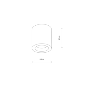 Downlight chrom lampa natynkowa CEARA - IP44 - 10713 Nowodvorski small 6