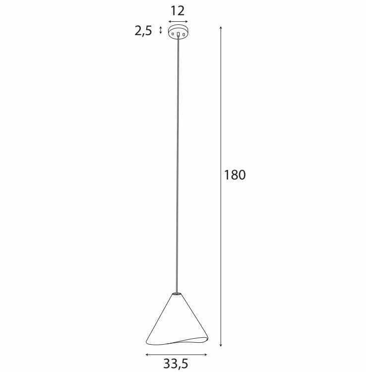 Obejrzyj Lampa wisząca Max Light Sakura P0548 ciemne drewno orzechowe 1x60W Lampa wisząca Max Light Sakura P0548 ciemne drewno orzechowe 1x60W