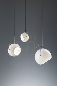 Lampa wisząca Fabbian Beluga Ø9 - Biała - D57 A17 01 small 2
