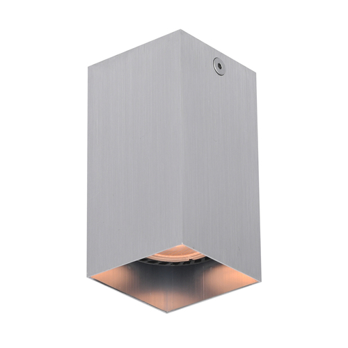 Sprawdź Lampa natynkowa Italux Ander GU10 srebrna aluminiowa CLN-28394-S-ALU
