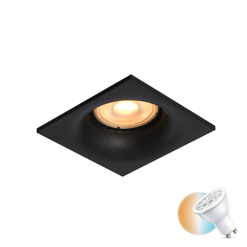 Sprawdź Oprawa wpuszczana Italux czarna GU10 LED aluminium DL-61903A-BK