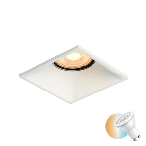 Oprawa wpuszczana Italux Naru GU10 biała aluminium DL-61903C-WH small 0
