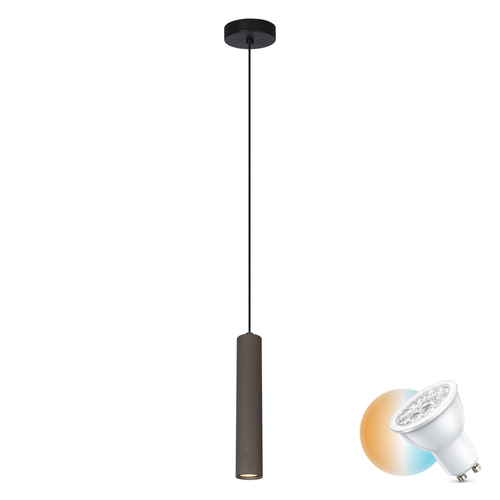 Sprawdź Lampa wisząca Italux Rilok brązowa GU10 PND-83920-1-BRO