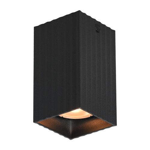 Sprawdź Lampa natynkowa Italux Tecno GU10 czarna CLN-37492-S-BK