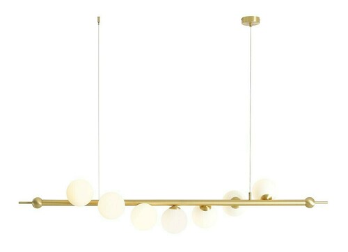 Sprawdź Lampa Wisząca Aldex Wave 7 Mosiądz 1115T40