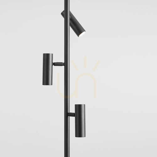 Sprawdź Lampa stojąca Aldex Trevo czarna metalowa 164 cm 1104A1