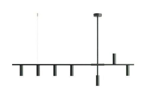 Sprawdź Lampa wisząca Aldex Trevo 7 czarna metalowa 1104T1
